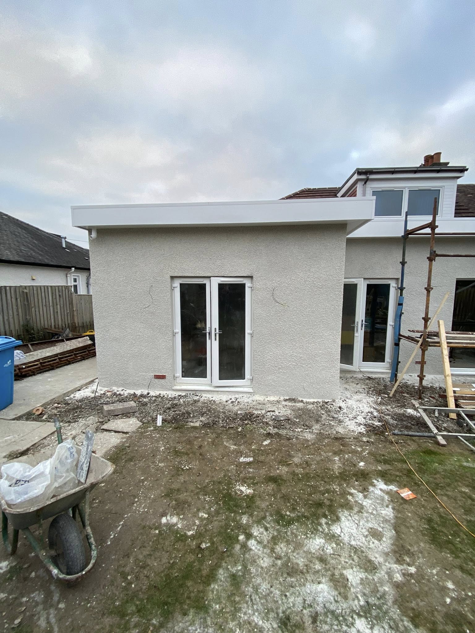 Roughcasting and plastering work in Edinburgh