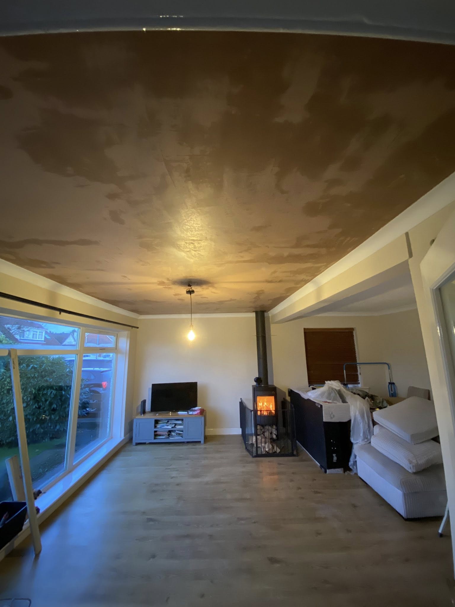 Plastering project